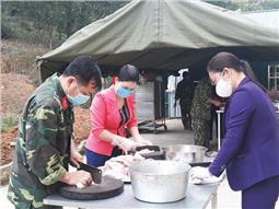 Tổ chức cách ly với tinh thần “Vì nhân dân phục vụ”